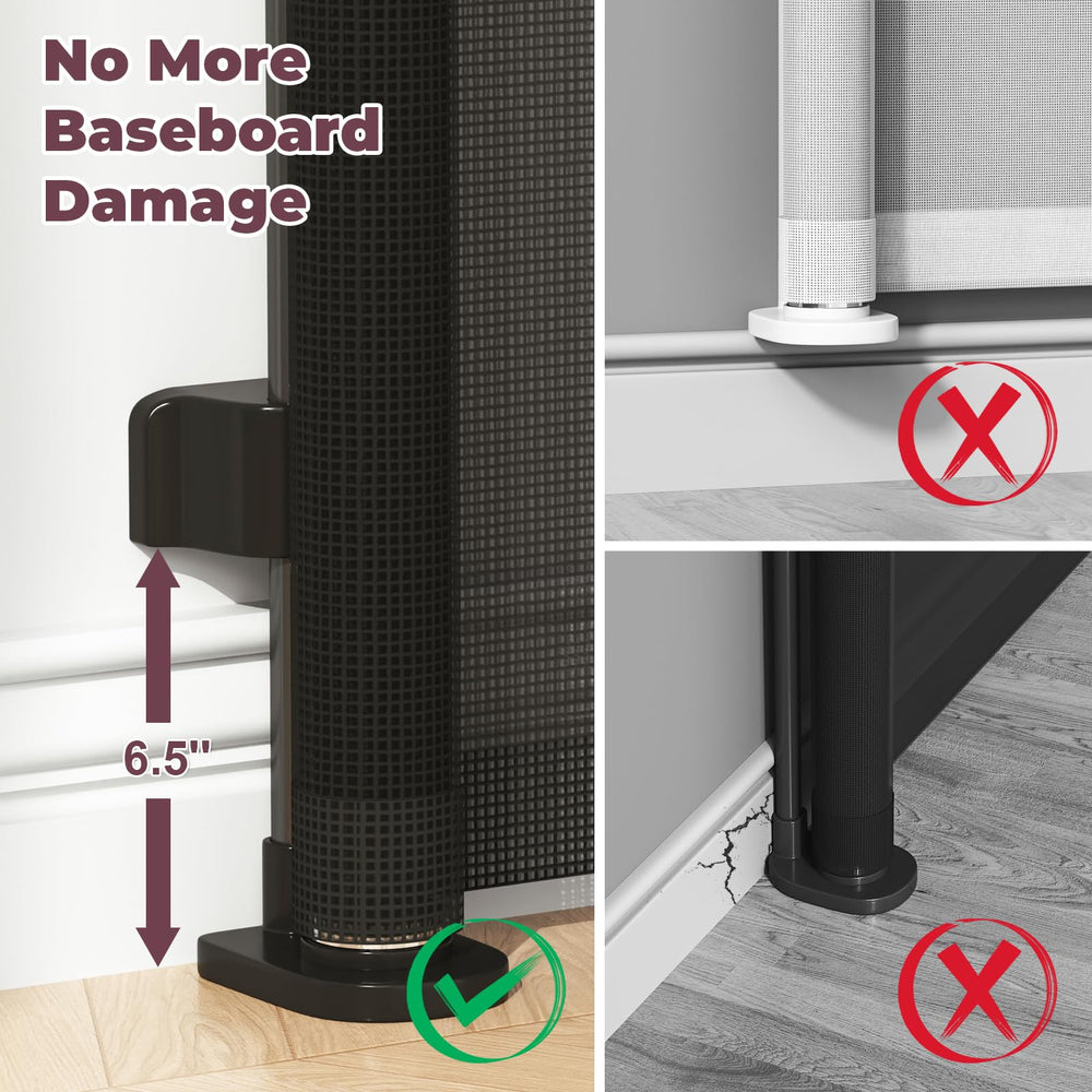 Cideny 55-inch wide extension in use for wide doorway.