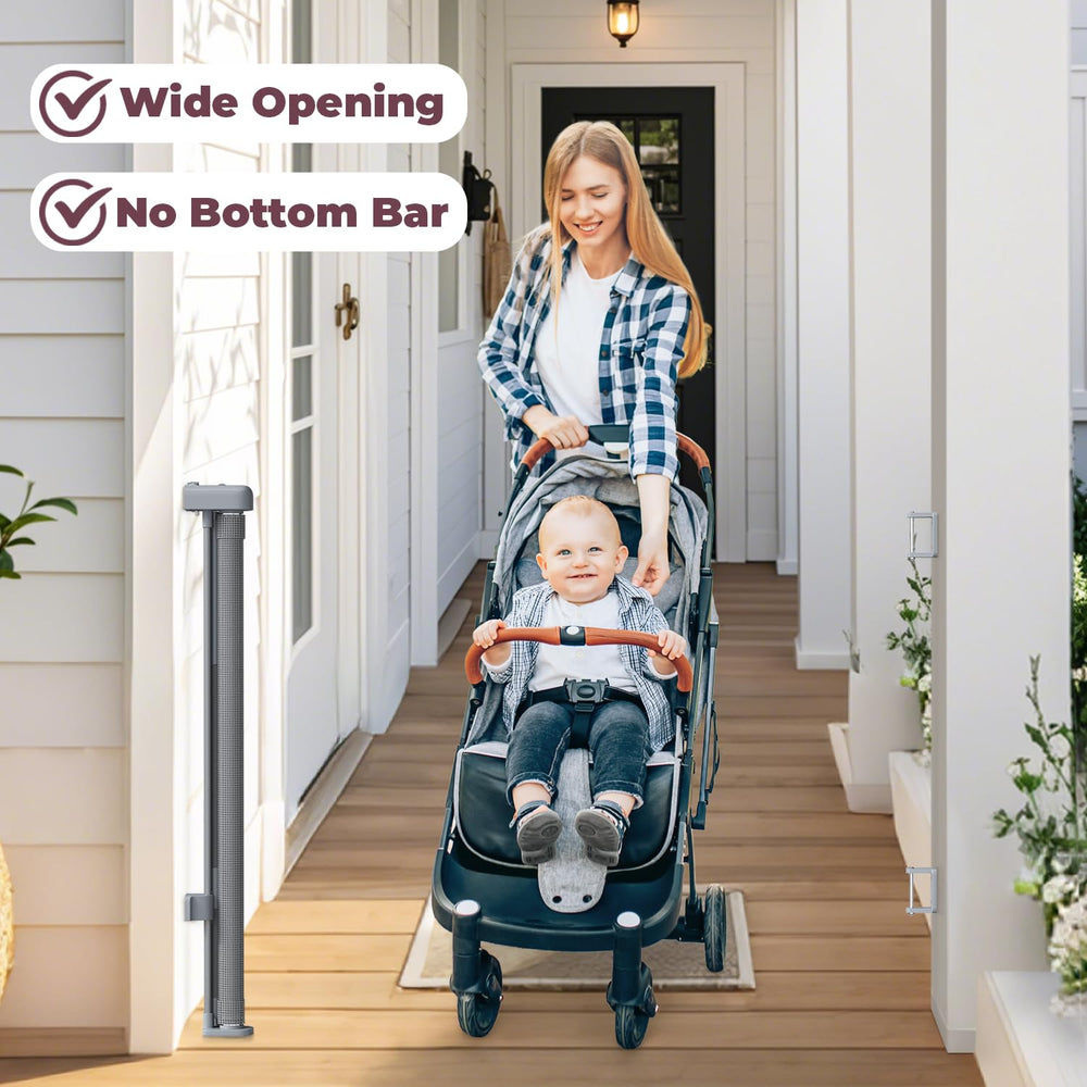 Cideny baseboard-friendly installation keeps trim intact during setup.