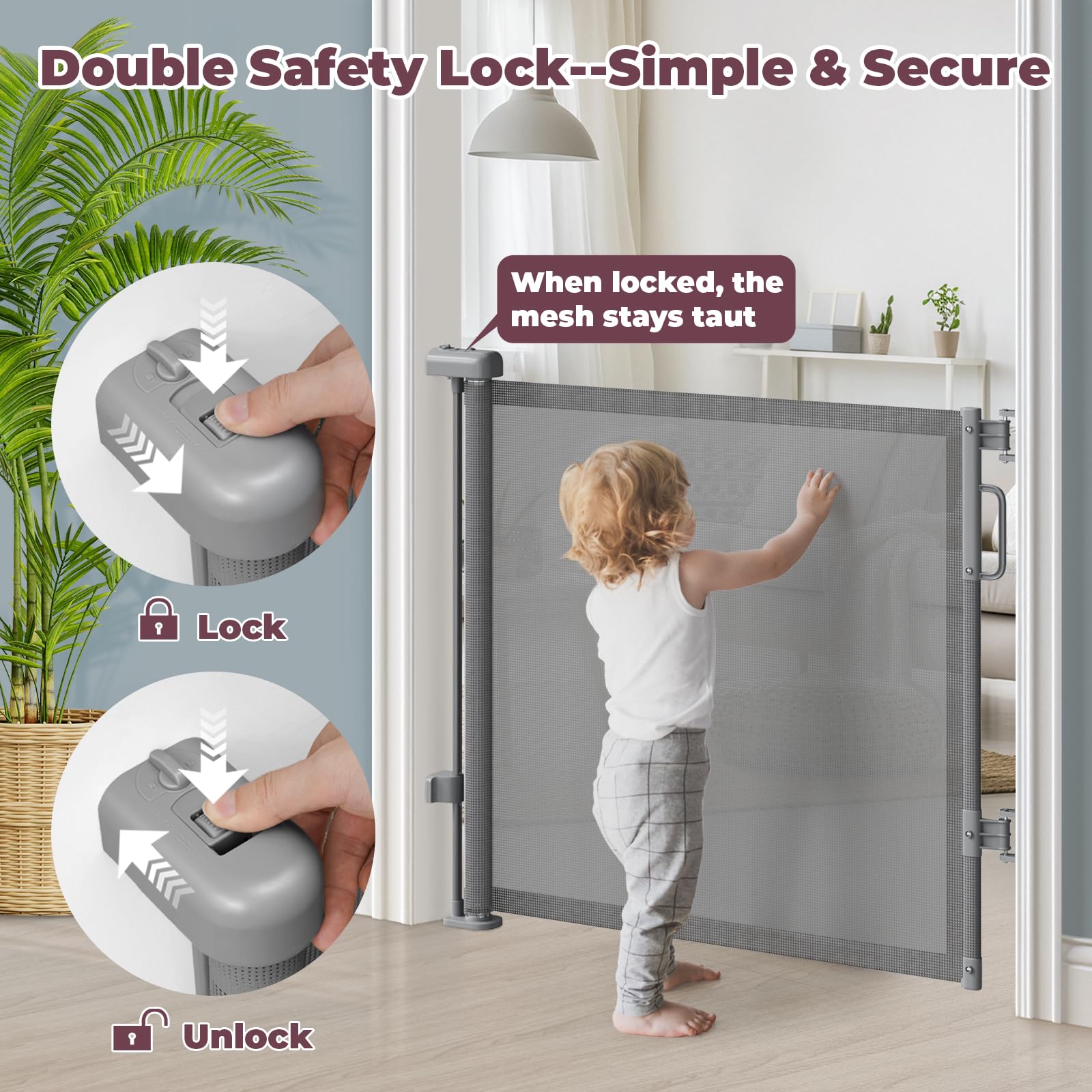 Cideny baseboard-friendly installation showing low-profile brackets.
