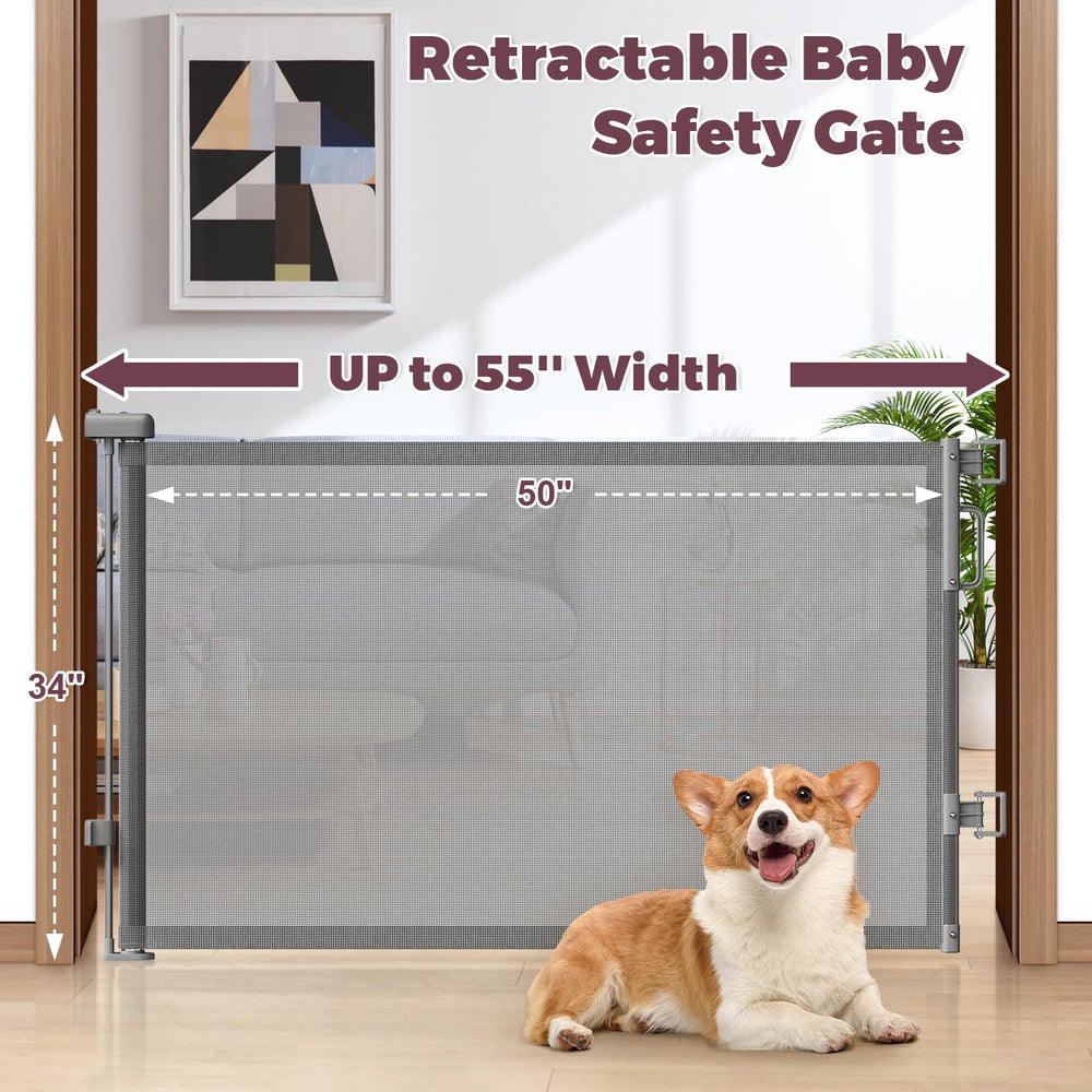 Cideny gate showcases one-hand operation with secure latch for busy homes.