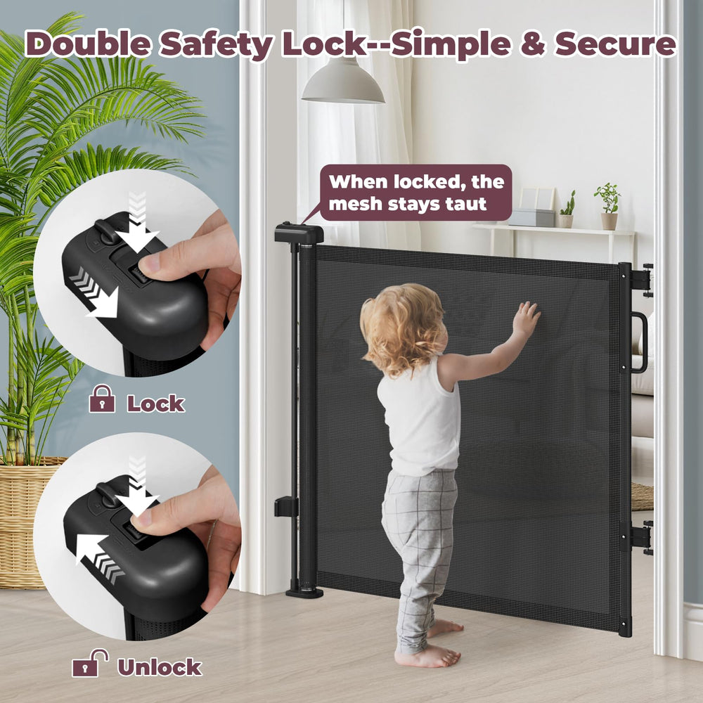 Cideny safety lock enables secure one-handed use