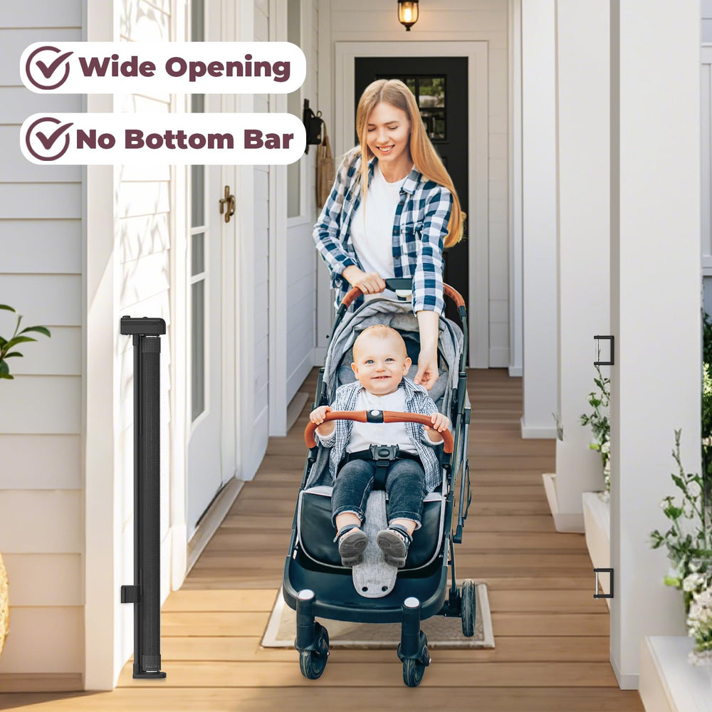 Cideny trip-free mesh design keeps floors clear for toddlers