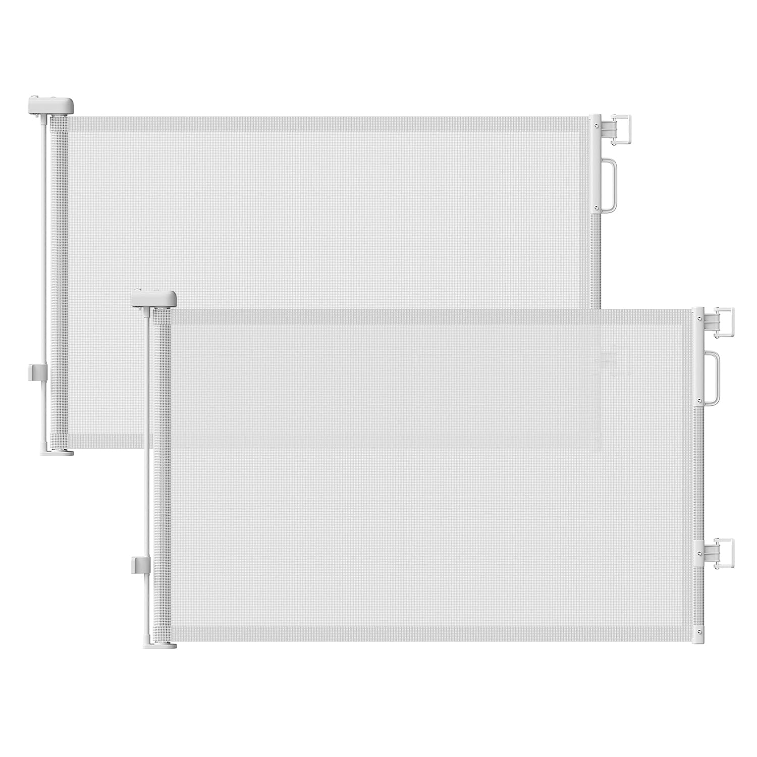 Cideny retractable gates 2-pack extended to 55 wide for spacious room zoning
