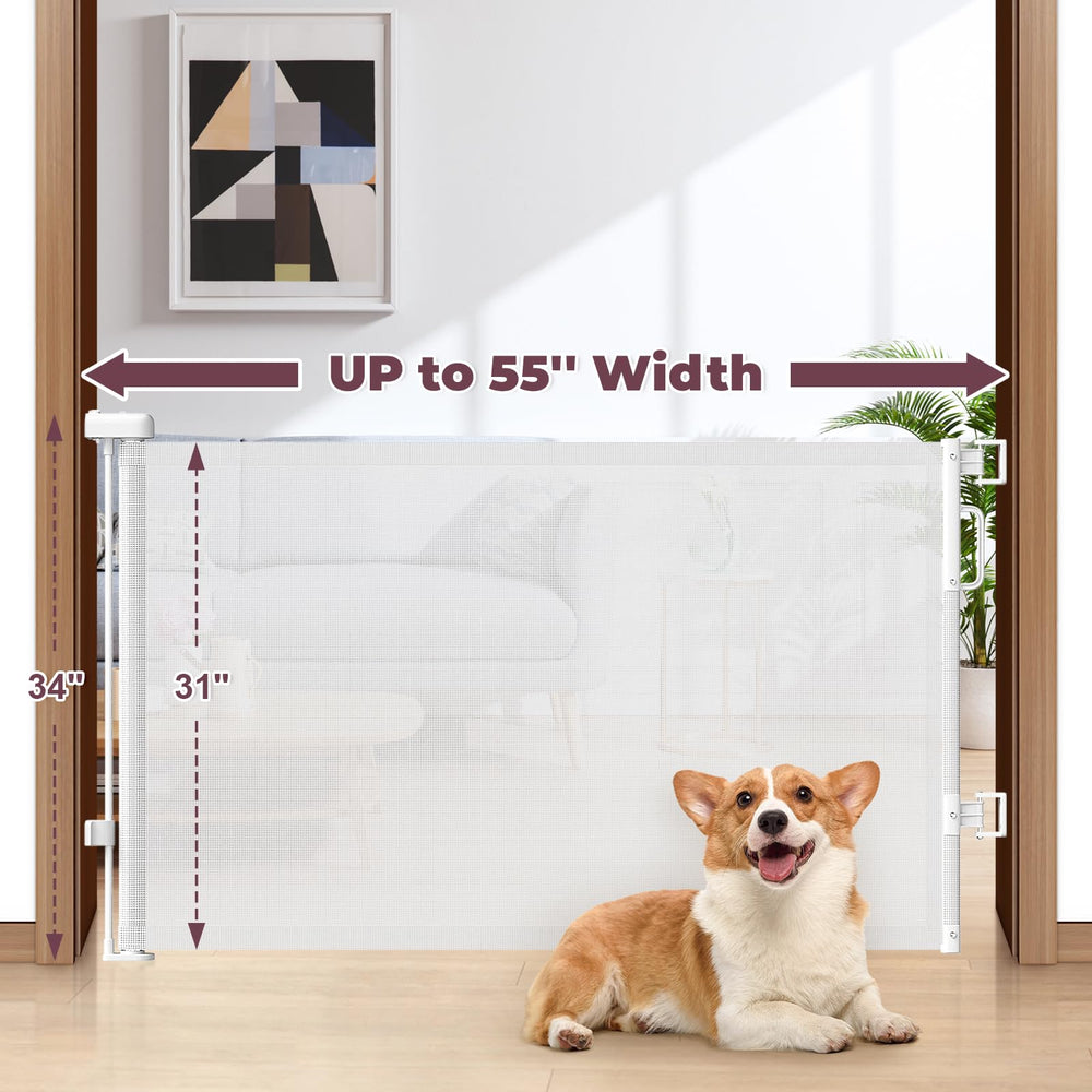 Cideny safety gate 34-inch tall ideal for stair and doorway safety