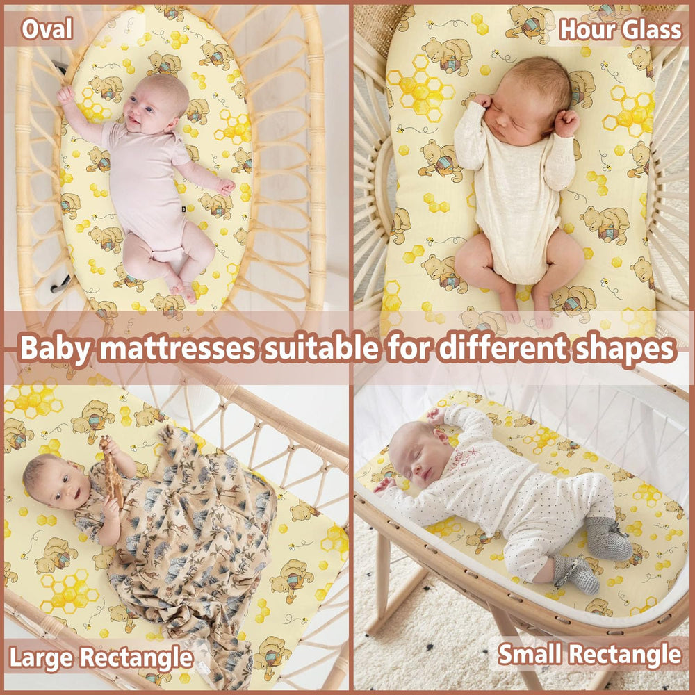 cidobi Winnie bassinet sheet machine washable care keeps fabric soft after every wash