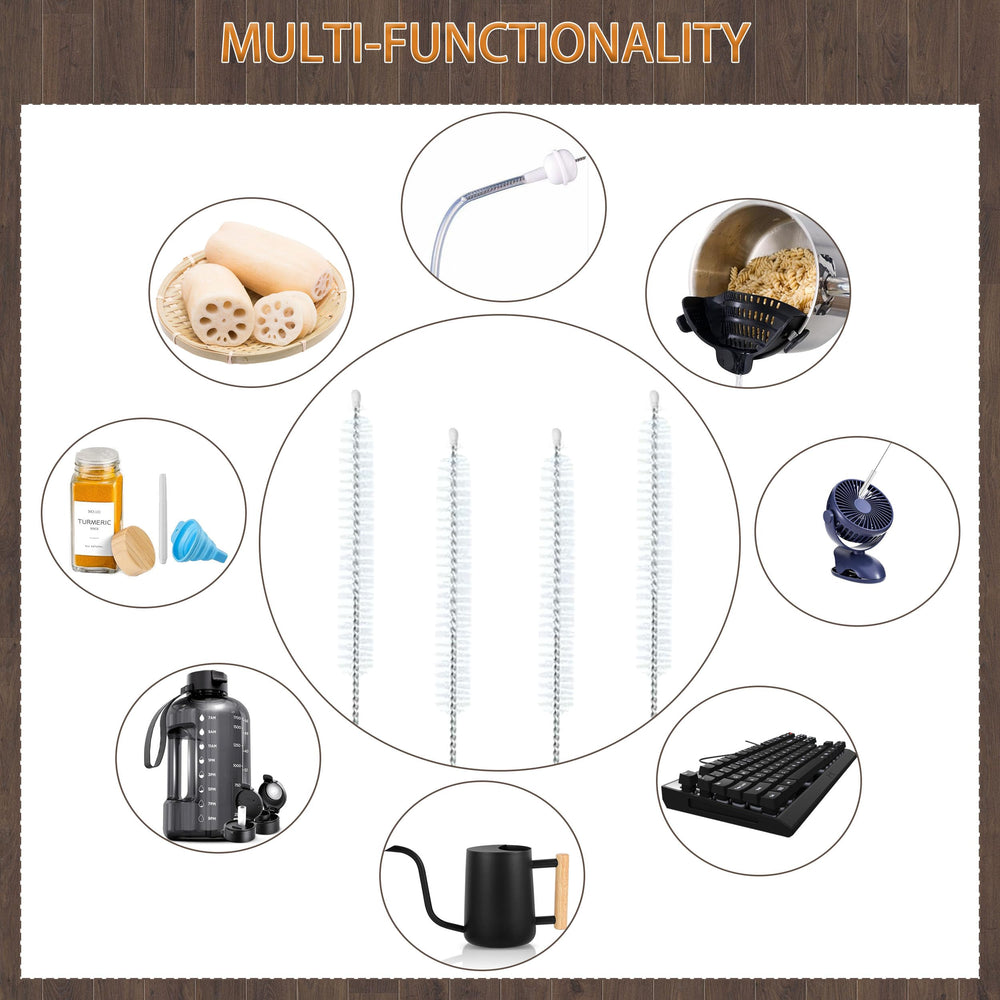 CIDYAUST multi-use cleaning tool handles bottles, teapots, hookahs, and drains effectively