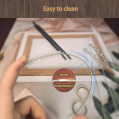 CIDYAUST stainless steel core provides sturdy cleaning performance for challenging stains