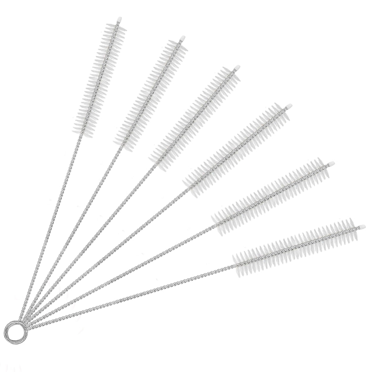 CIDYAUST straw brush extra long 14-inch reaches deep into bottles for thorough cleaning