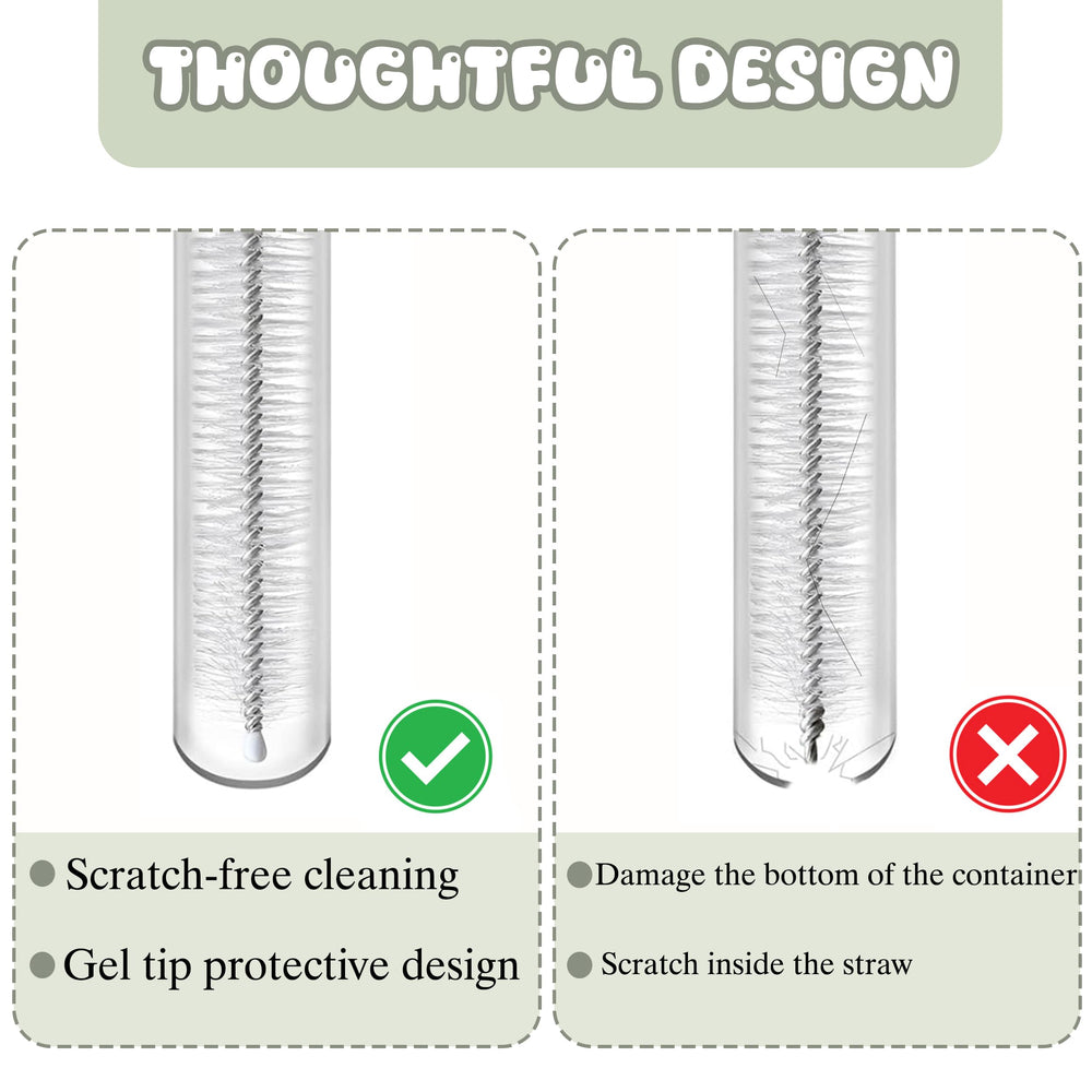 CIDYAUST straw brush is versatile for water bottles, jars, teapots, feeders