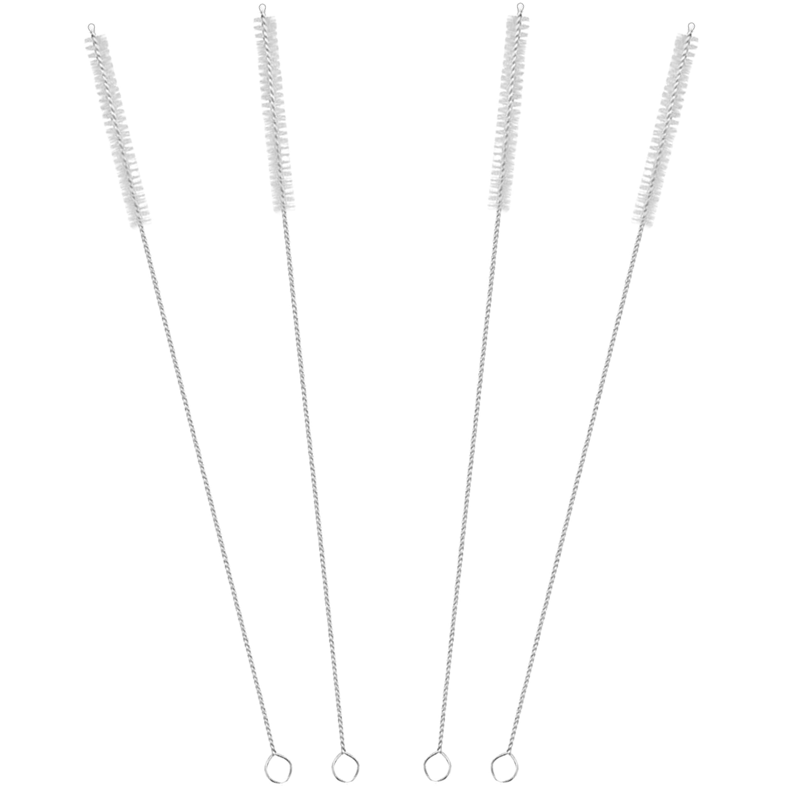 CIDYAUST 14-inch straw cleaner with long bristles for deep cleaning reusable straws