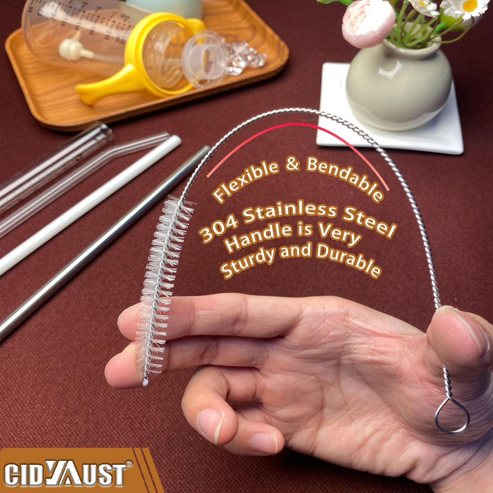 CIDYAUST spiral-bristles in action remove residues faster from cups and lids