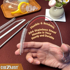 CIDYAUST spiral-bristles in action remove residues faster from cups and lids