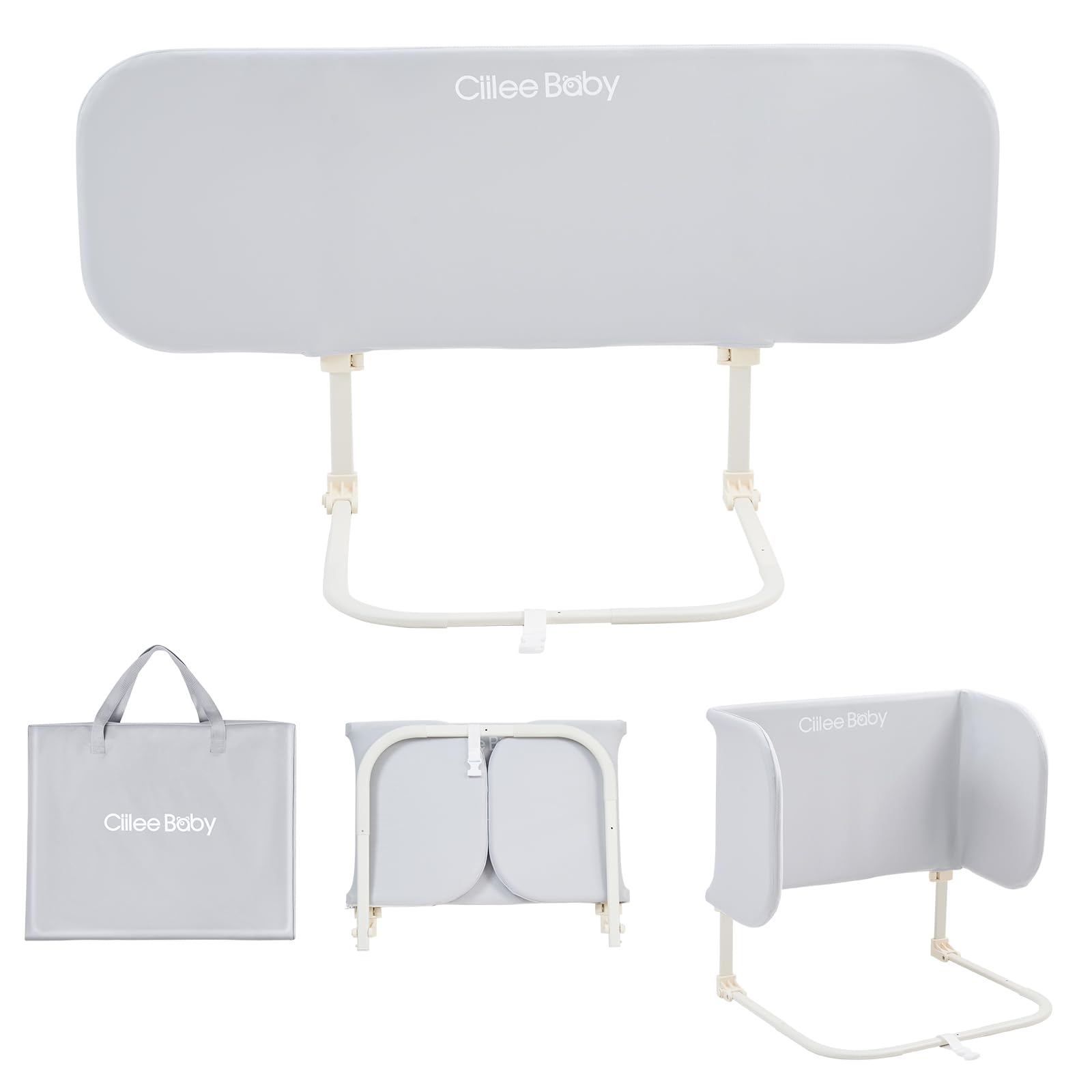 Ciilee Baby Bed Rail recommended for ages 2 to 5 with supervision