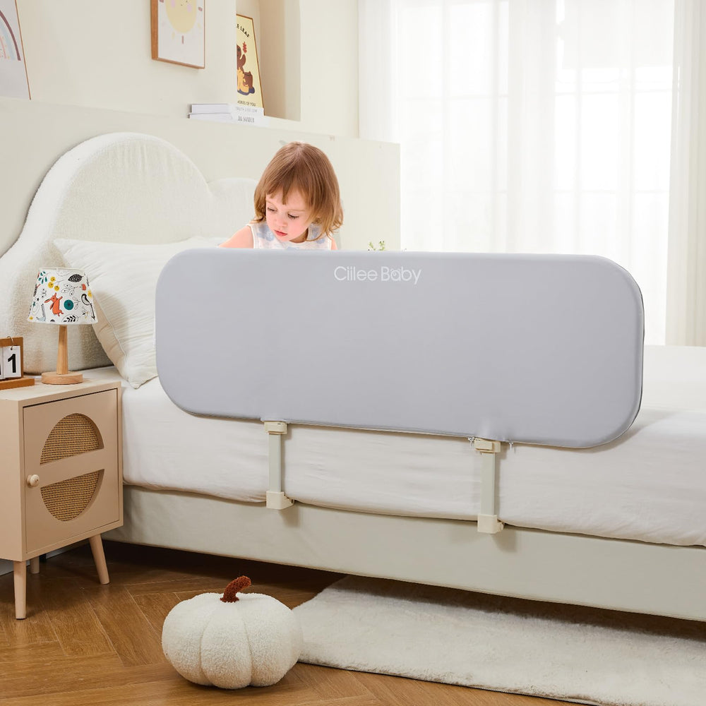 Ciilee Baby Bed Rail demonstrates easy assembly and quick setup