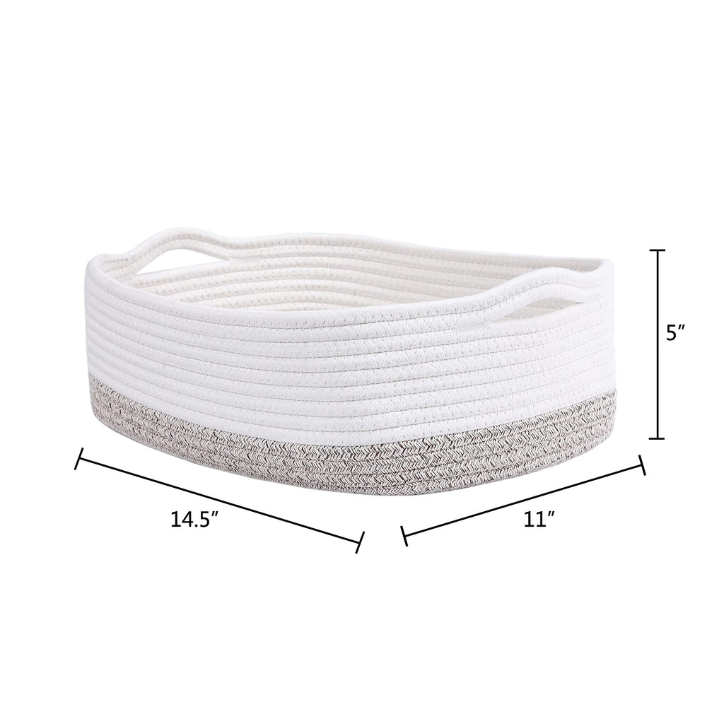 CIKI HOME durable weave basket showcases chic home decor while storing essentials.