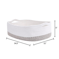 CIKI HOME durable weave basket showcases chic home decor while storing essentials.