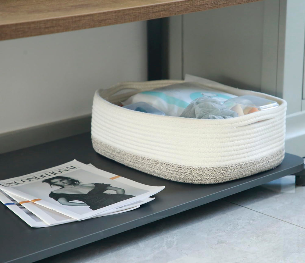 CIKI HOME gift-ready basket adds style to gifting and organization.