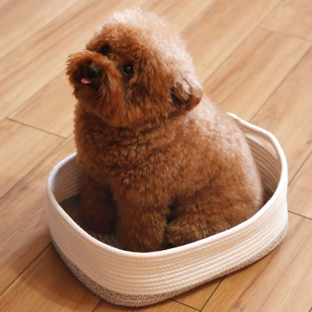 CIKI HOME compact basket fits small spaces for tidy shelves or desks.