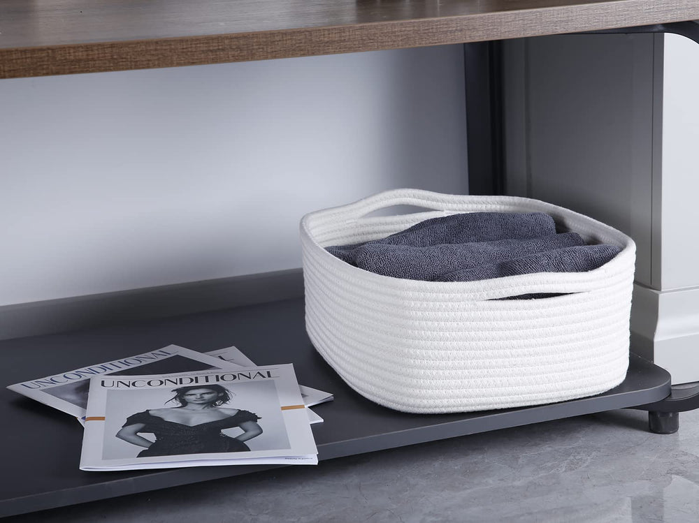 CIKI HOME entry decor basket holds keys and wallet neatly