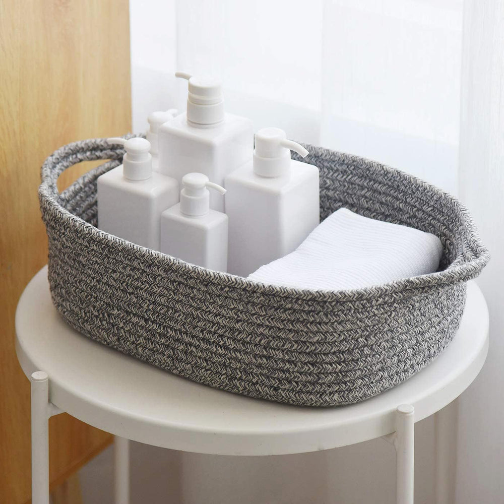CIKI HOME storage basket in closet for towels and small items
