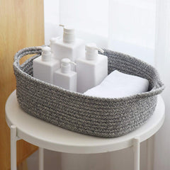CIKI HOME storage basket in closet for towels and small items