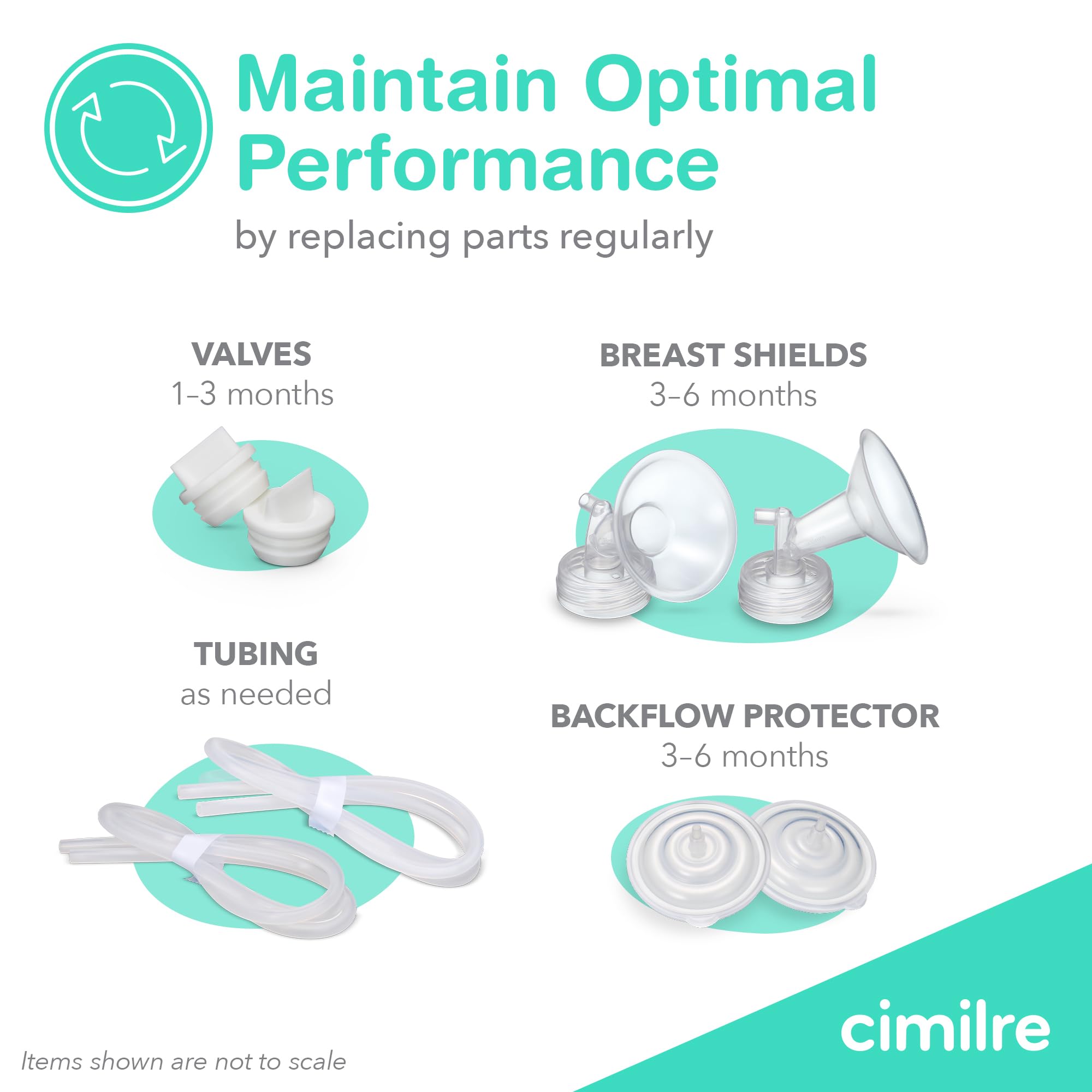 Cimilre 21mm kit is top-rack dishwasher safe for quick cleanup.