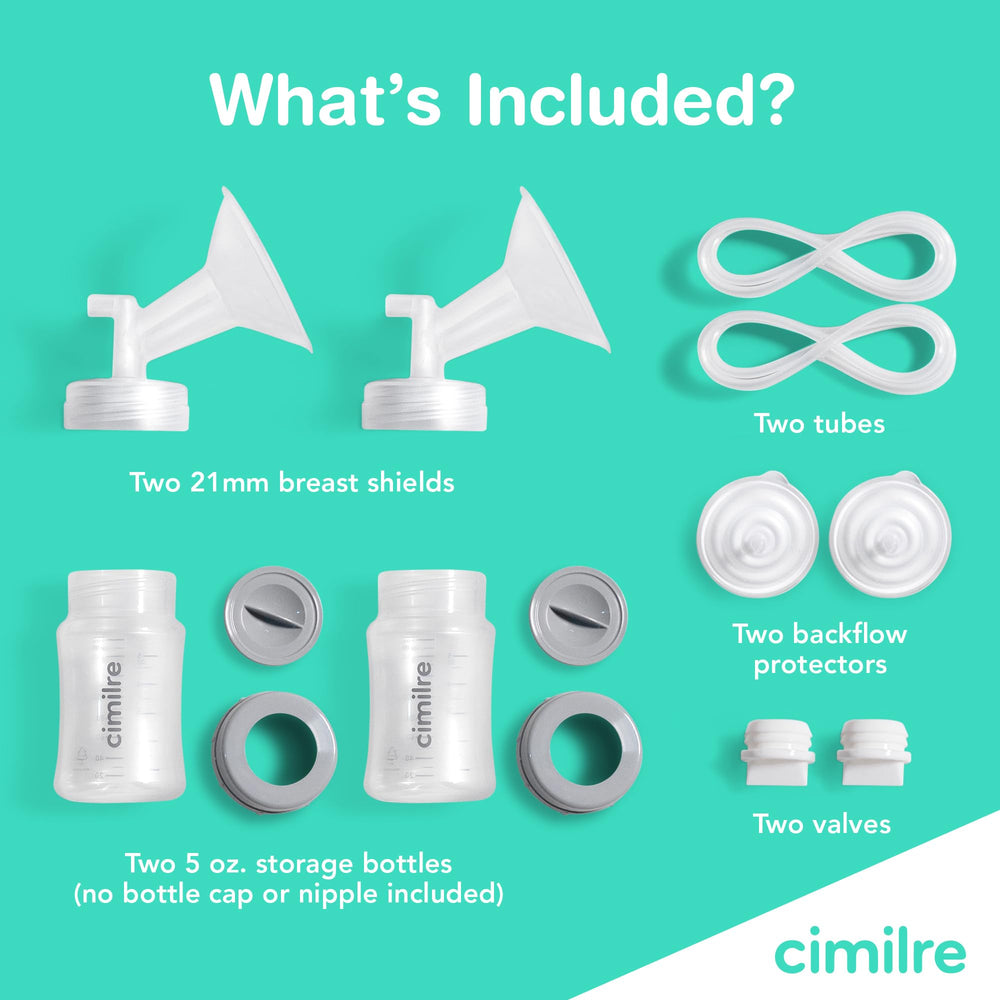 Cimilre 21mm valves optimize milk flow and reduce backflow risk.