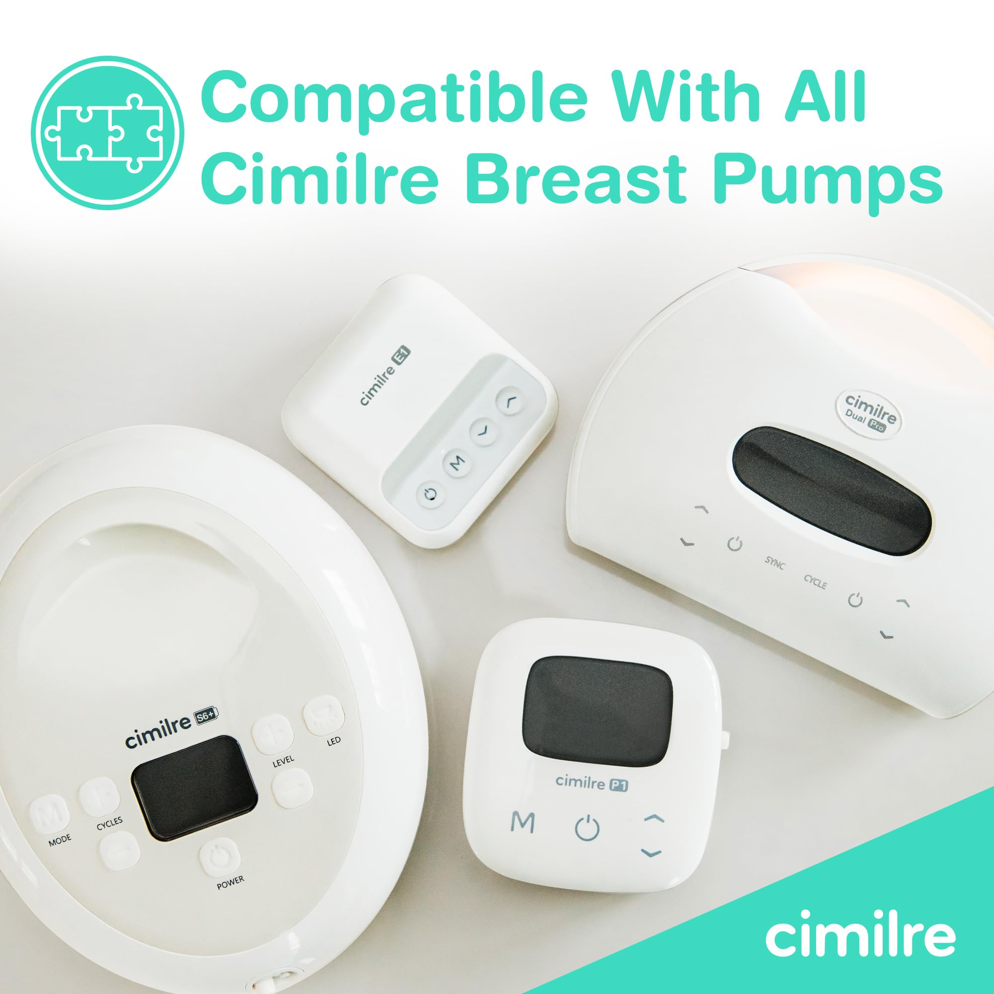 Cimilre 21mm breast shields contoured surface demonstrates reduced friction during sessions