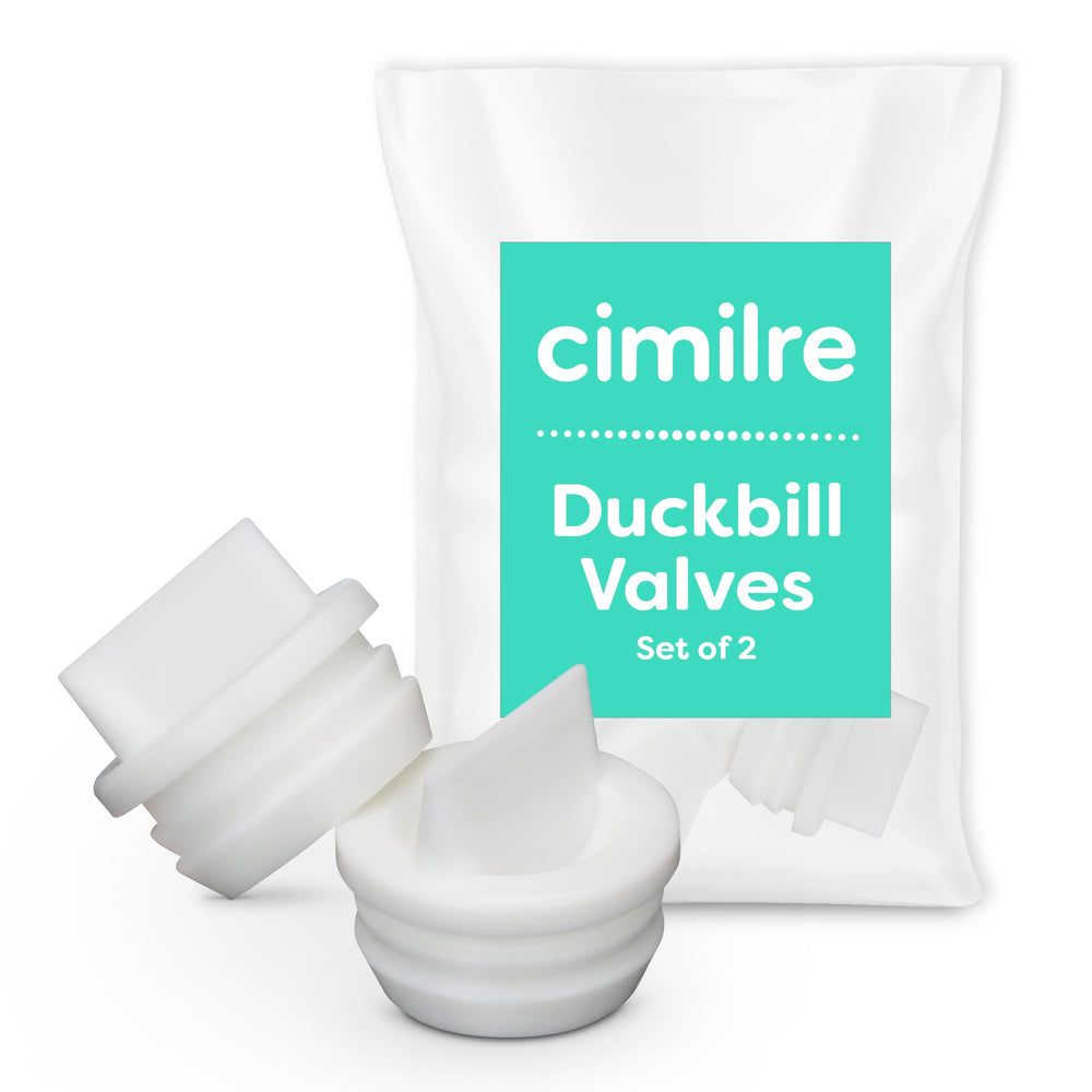 Cimilre valves duckbill under shield for peak suction
