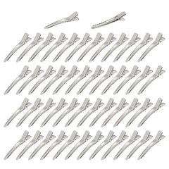 Cinaci 50-pack duckbill clip close-up shows sturdy metal construction.