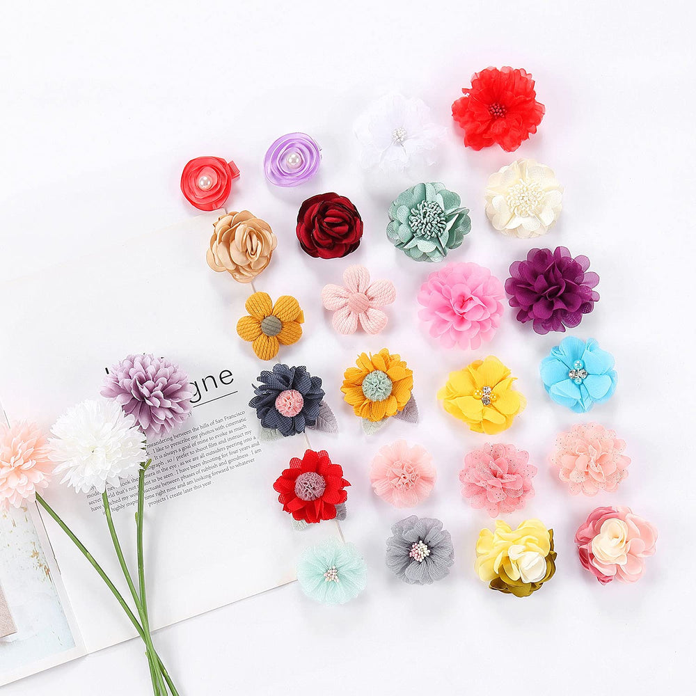 Cinaci ready-made photo prop clips add charm to baby pictures.