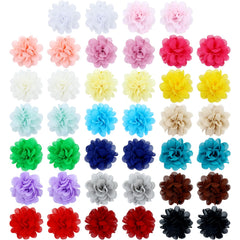 Cinaci flower hair clip 5cm close-up shows secure non-slip grip for daily wear.
