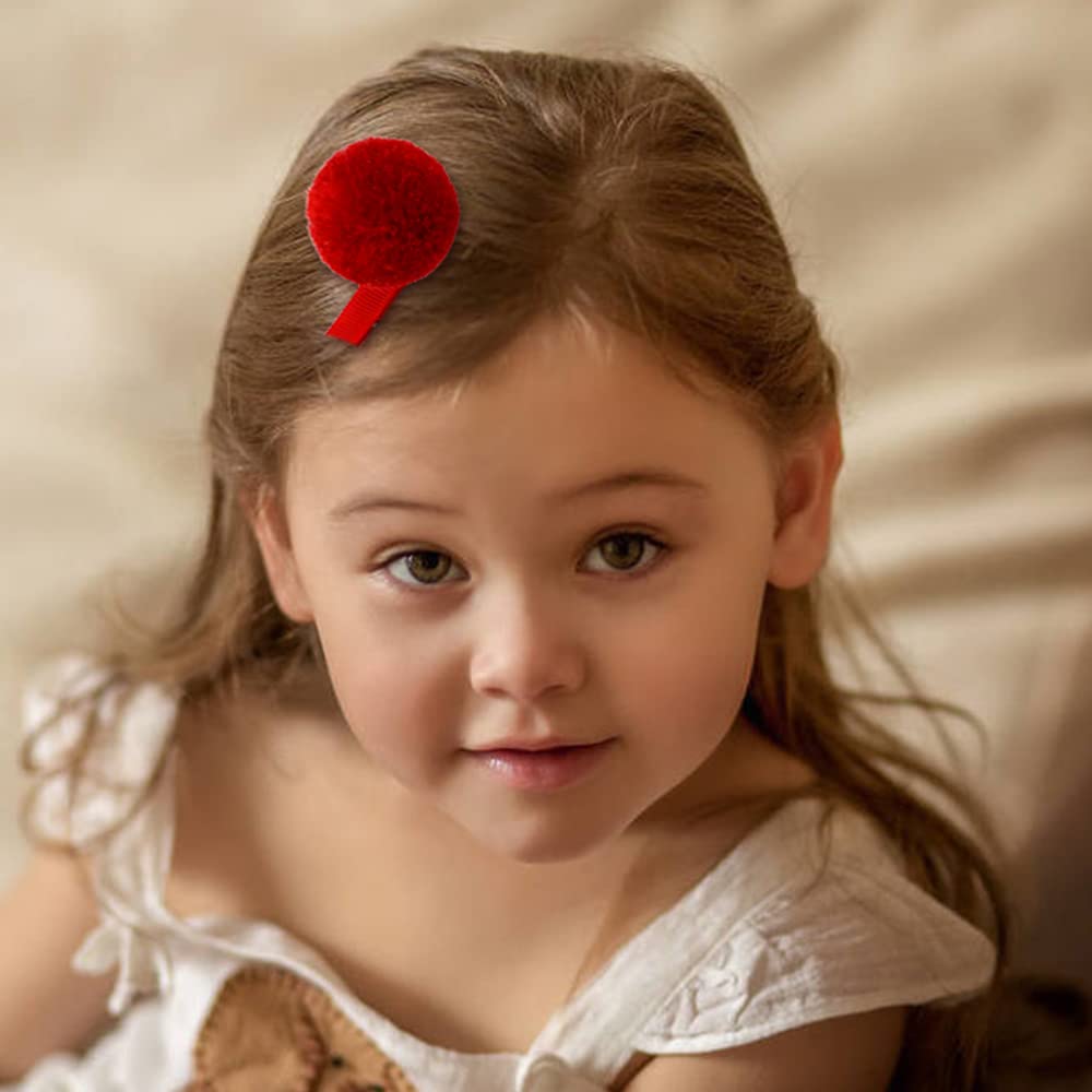 Cinaci pompom size detail highlights 1.2 inch pompoms for toddlers.