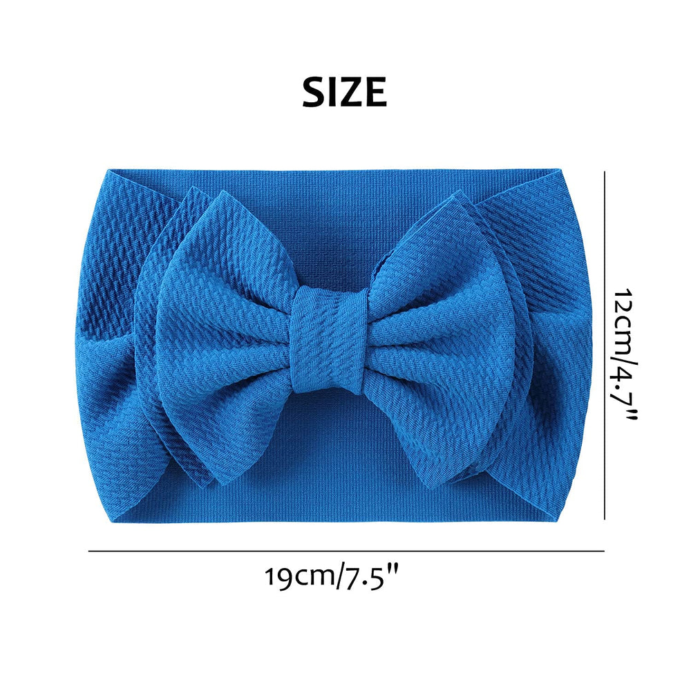 Cinaci headband solid knot bow detail adds cute charm to everyday looks.