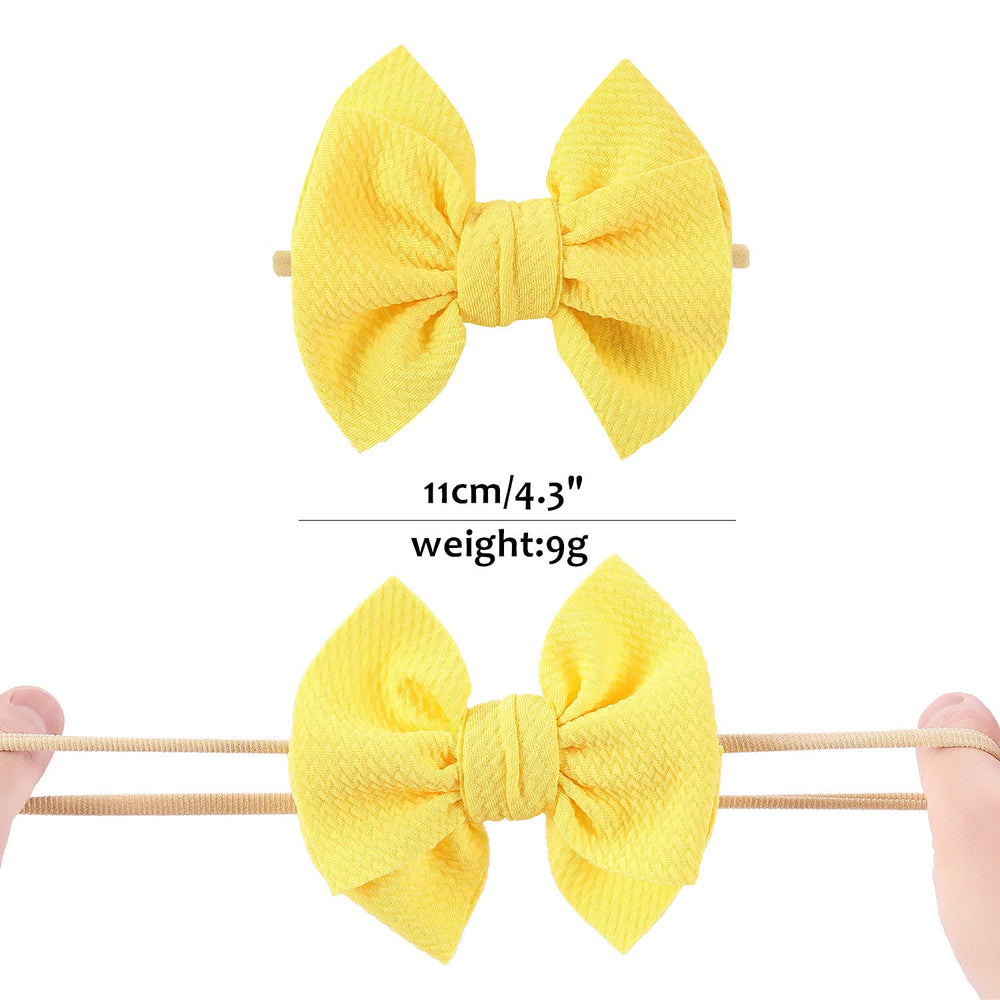 Cinaci headbands showcase color variety for effortless outfit coordination.