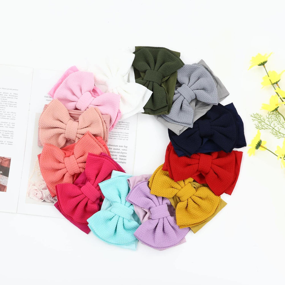 Cinaci headbands on toddler demonstrate comfortable all-day wear.