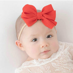 Cinaci headbands one-size-fits-all silhouette for newborns to adults.