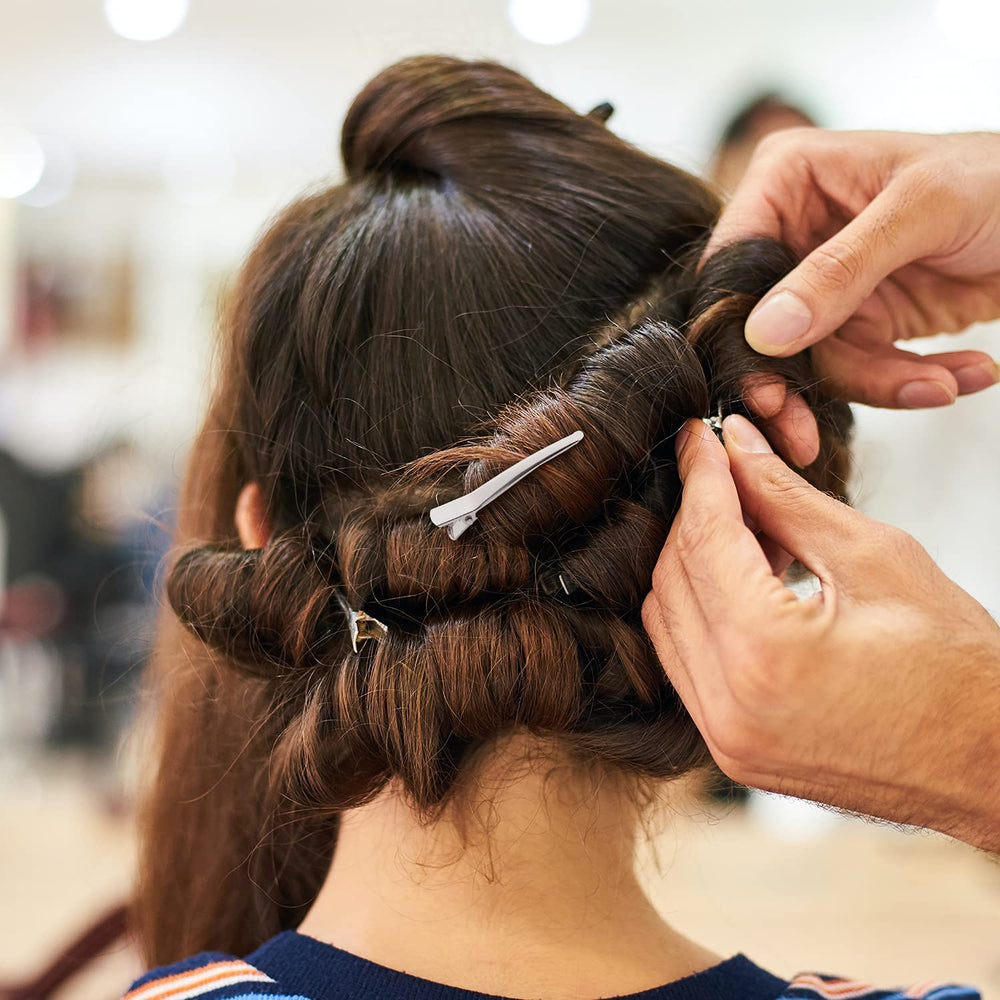 Cinaci kids-hairclip easy to wear for toddlers through women.
