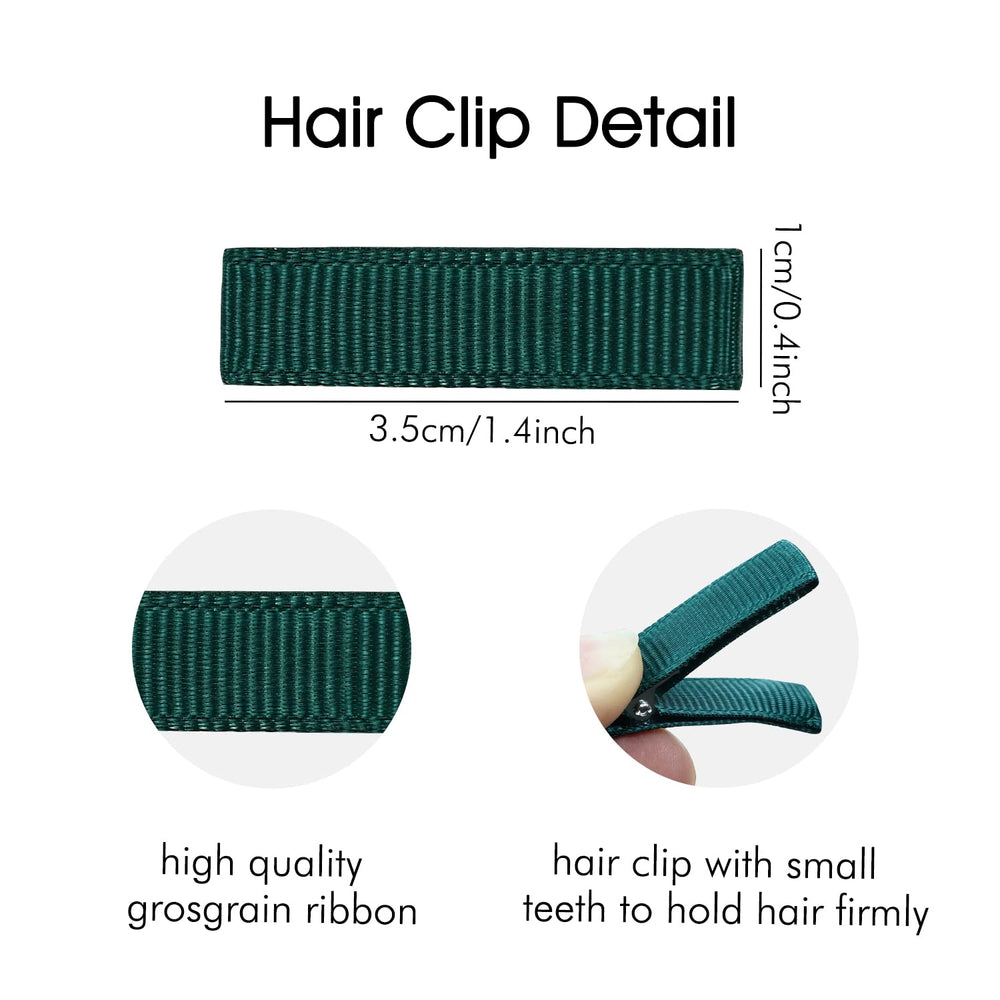 Cinaci pink small alligator clip gently holds toddler hair for daily styling.