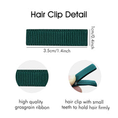 Cinaci pink small alligator clip gently holds toddler hair for daily styling.