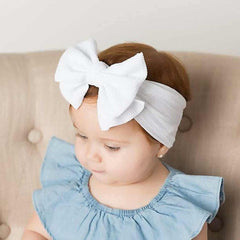 Cinaci soft nylon headbands with stretch provide comfortable newborn wear.