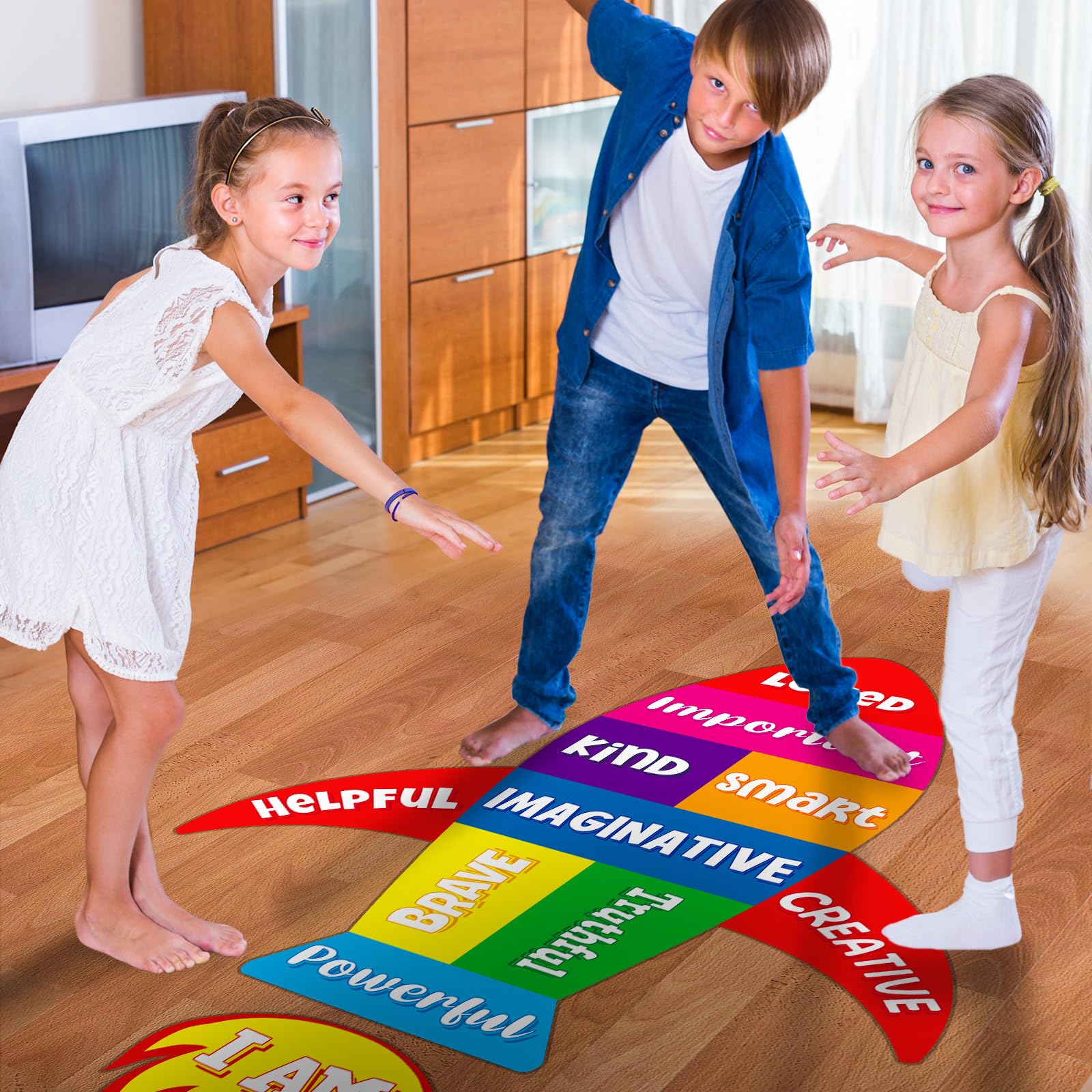 Cinrobiye PVC floor stickers offer durable, non-toxic decor for high-traffic areas.