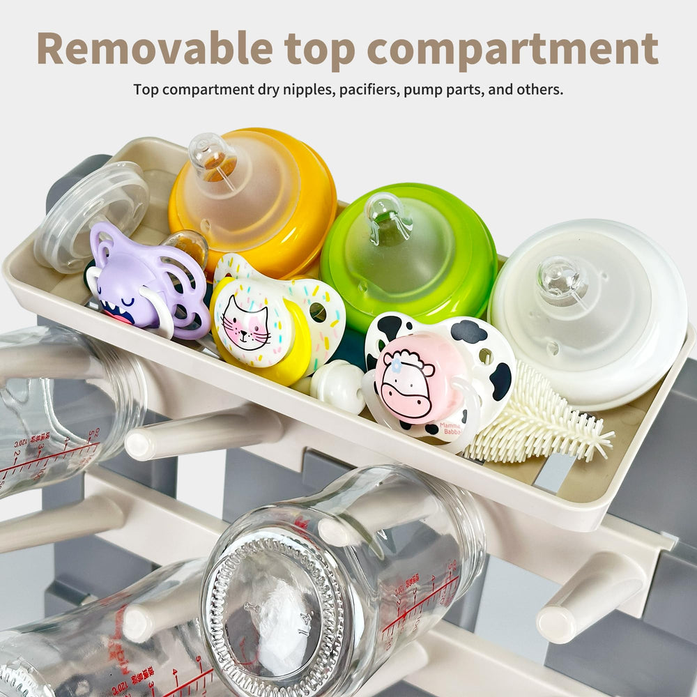 CINWWNI drying rack easy-clean infusion channel simplifies cleanup after use.