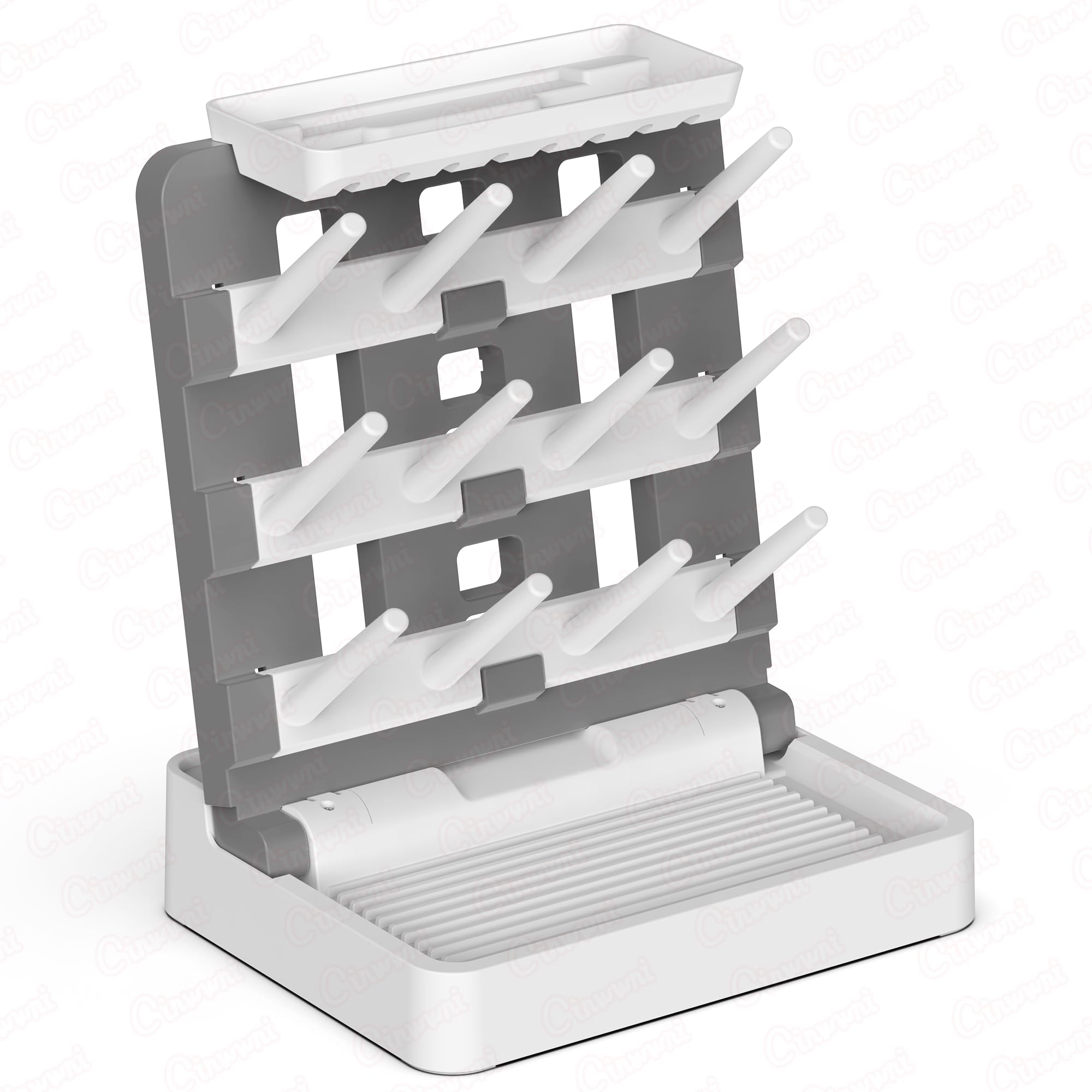 CINWWNI bottle-drying-rack easy to wipe clean with a towel.
