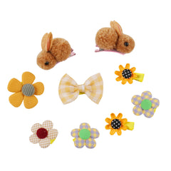 CISMARK soft fabric hair clip showing comfortable touch and secure hold