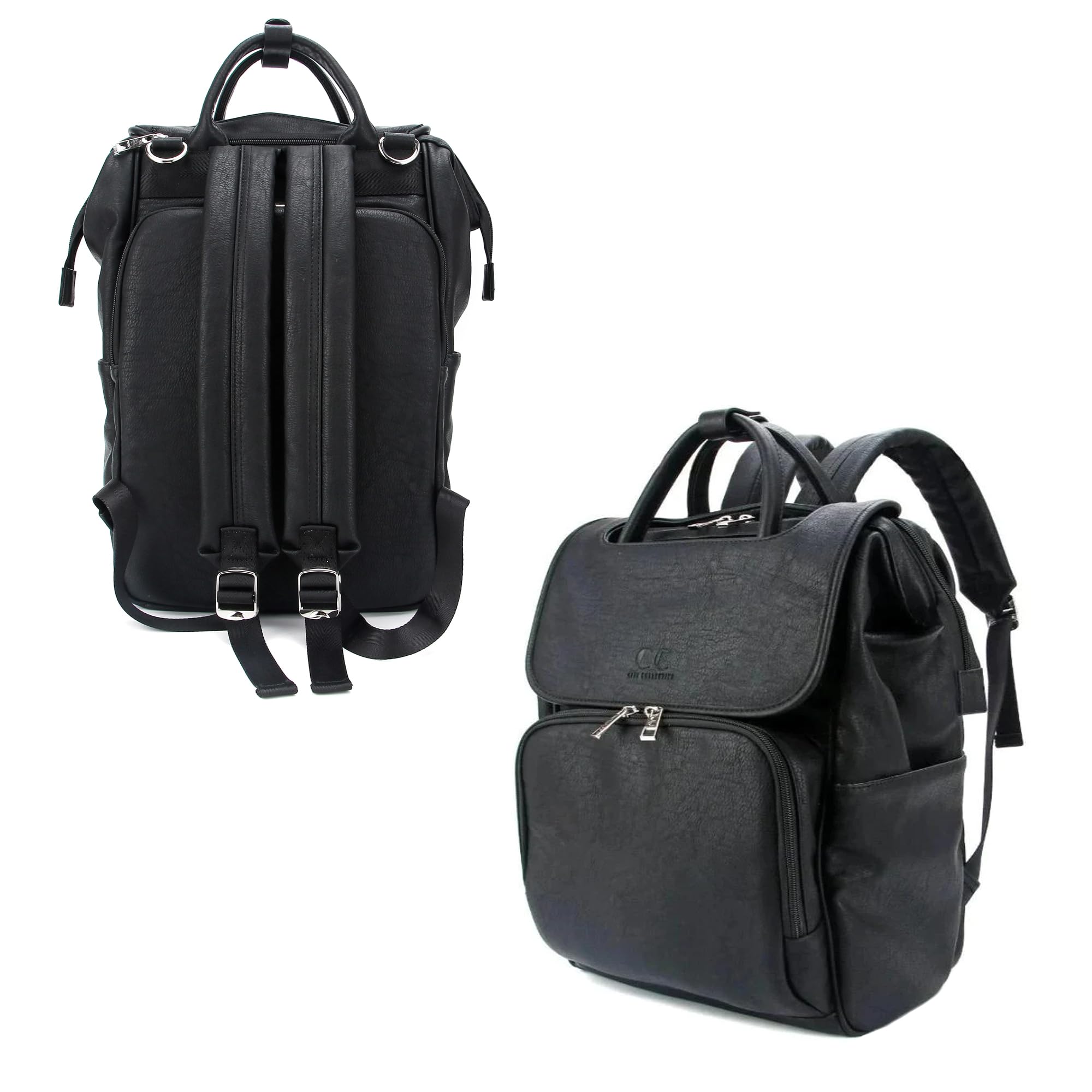 Citi Collective Explorer front view highlights vegan leather durability for daily use.