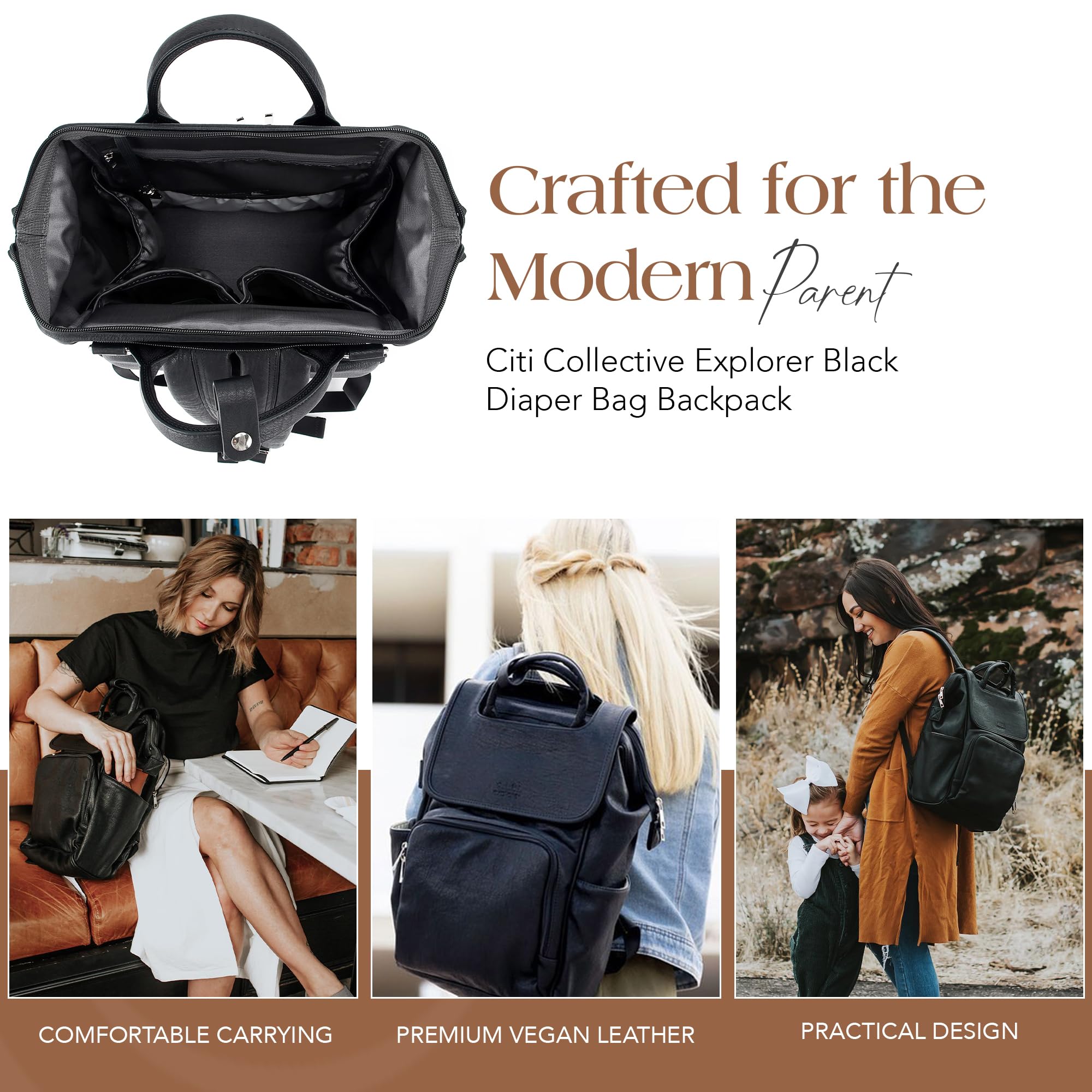 Citi Collective Explorer laptop sleeve fits up to 13.5 inches for work trips.