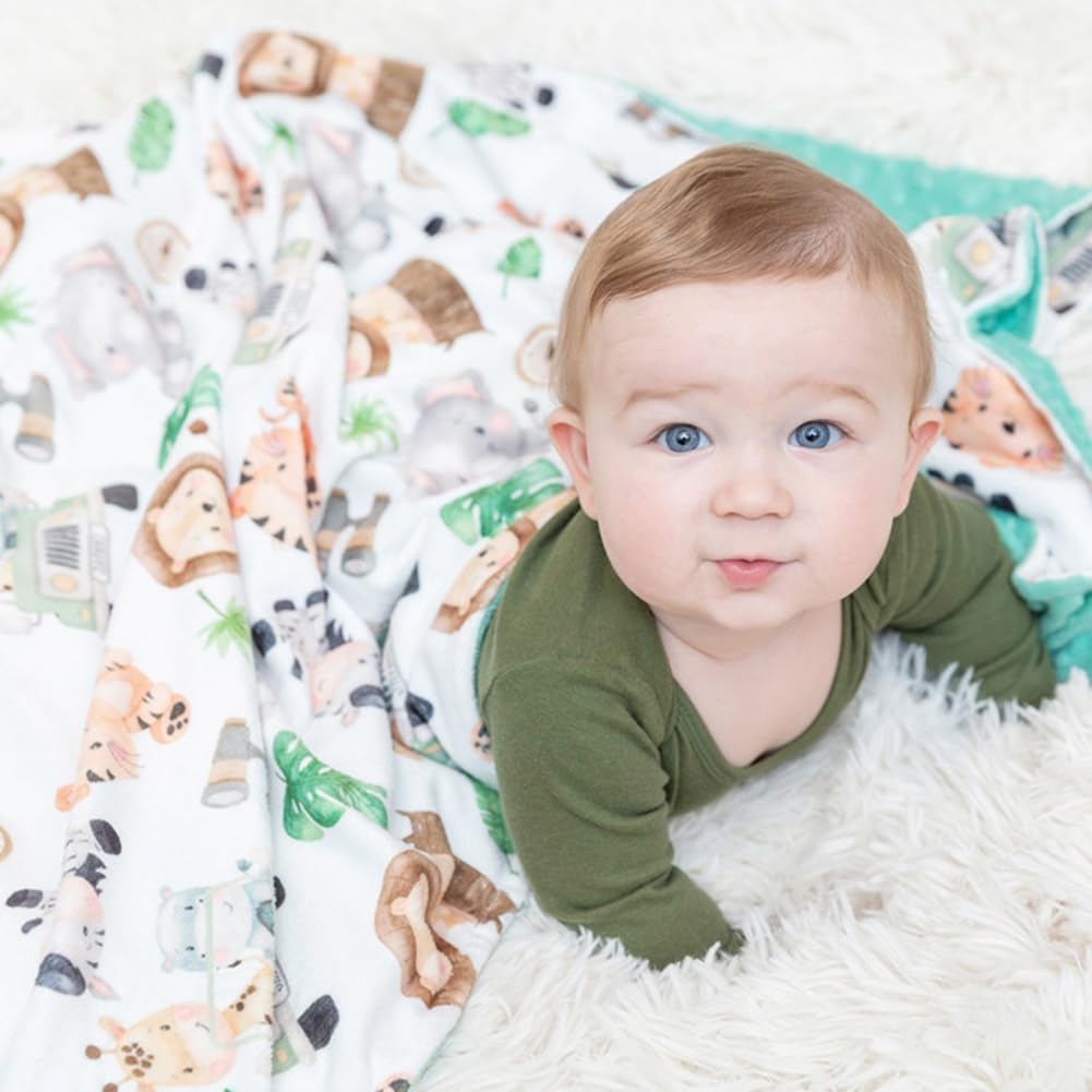 Citihomy baby blanket gift-ready presentation for baby showers.