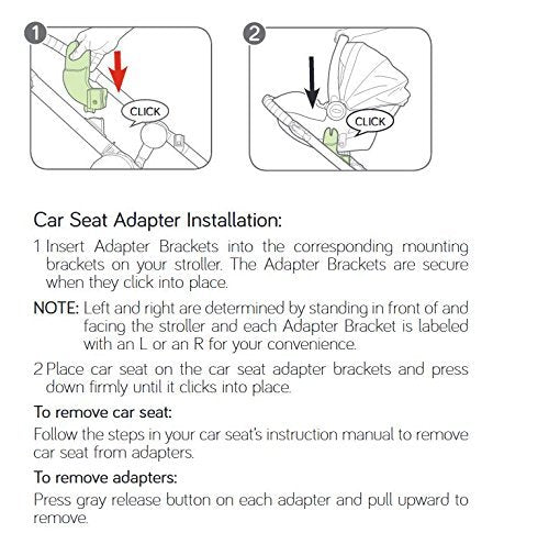 City Select folded with adapters attached for compact on-the-go handling.