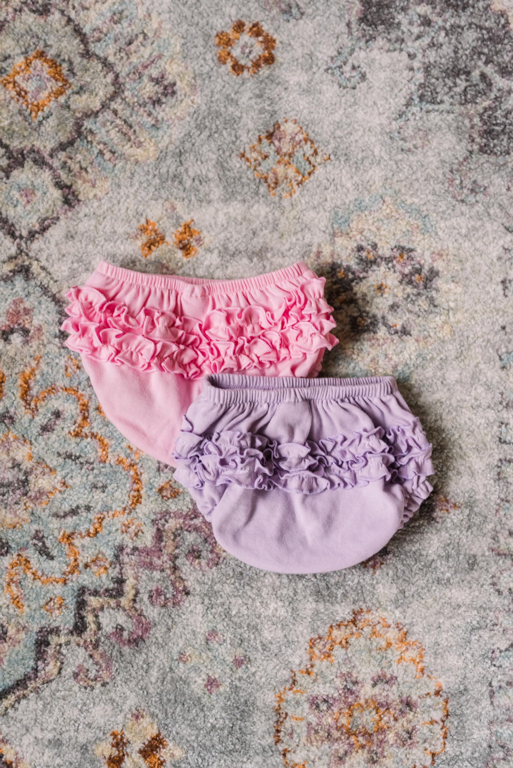 City Threads pink diaper cover with dress-ready look for photoshoots.